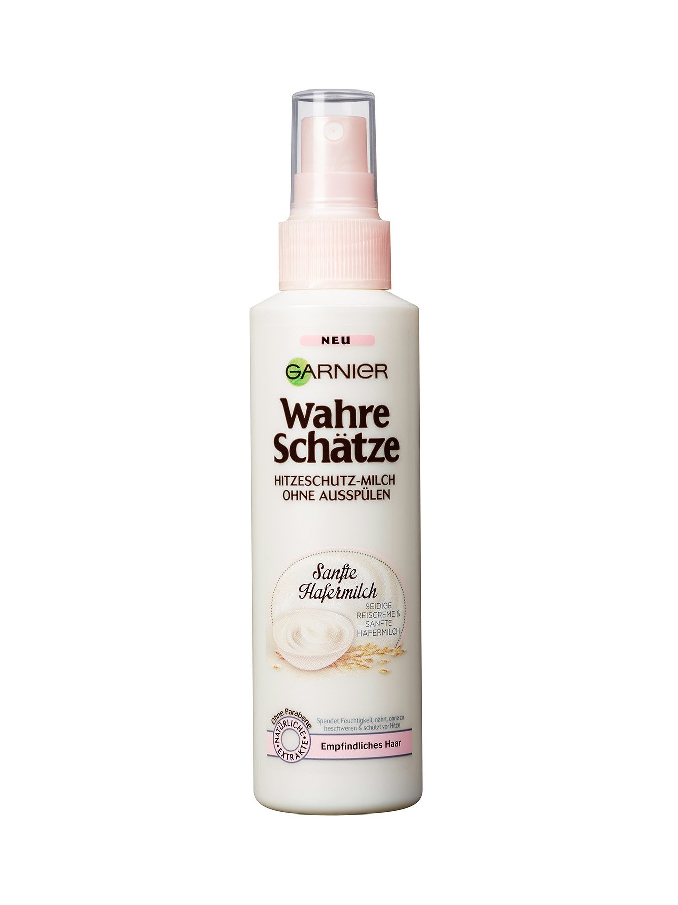 Hitzeschutz-Milch-Wahre-Schaetze-Sanfte-Hafermilch-150ml-Vorderseite-Garnier-De-gross